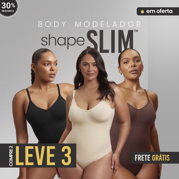Body Modelador - ShapeSlim™ [Compre 2 e Leve 3]