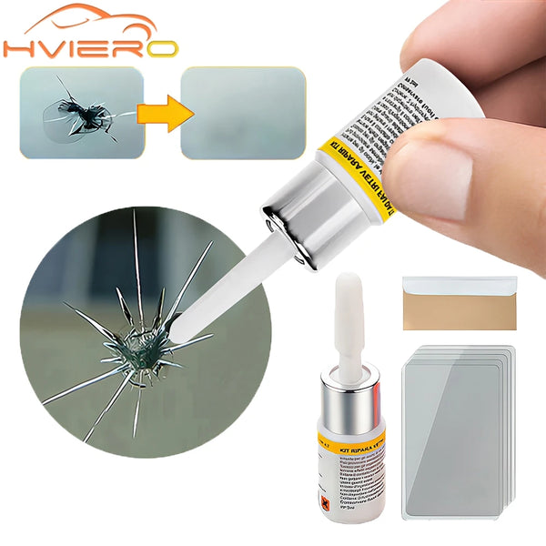 3ml Three-piece Windshield Scratch Repair Automotive Glass Kit Crack Broken Fluid Window Automotivo Limpia Parabrisas Car Tools